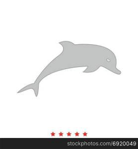 Dolphin icon .