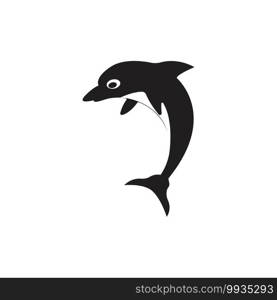 Dolphin logo icon vector template