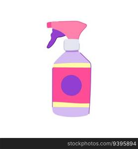 domestic bathroom cleaner cartoon. toilet bottle, advertising wash, template ad domestic bathroom cleaner sign. isolated symbol vector illustration. domestic bathroom cleaner cartoon vector illustration