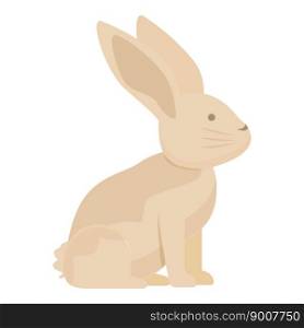 Domestic rabbit icon cartoon vector. Breed mammal. Pet animal. Domestic rabbit icon cartoon vector. Breed mammal