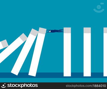 Dominoes falling bar graph Demonstrate Economic crisis