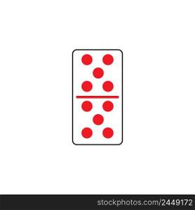 dominoes icon logo vector design template