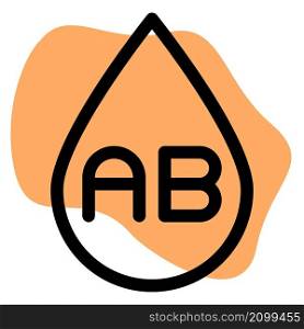 Donating the AB group blood to the patients