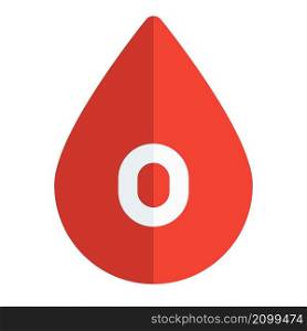 Donating the O group blood to the patients