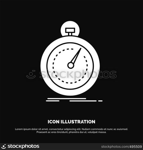 Done, fast, optimization, speed, sport Icon. glyph vector symbol for UI and UX, website or mobile application. Vector EPS10 Abstract Template background