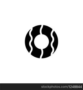 Donut icon design vector template