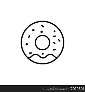 Donuts icon vector design templates on white background