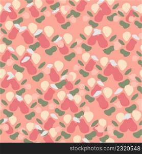 Doodle circle shape seamless pattern. Abstract camouflage background. Design for fabric, textile print, surface, wrapping, cover, greeting card, wallpaper. Vector illustration. Doodle circle shape seamless pattern. Abstract camouflage background.