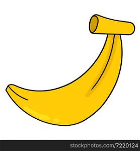 doodle icon banana