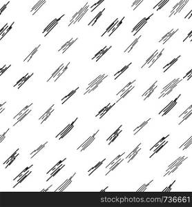 Doodle line 45 degree seamless pattern