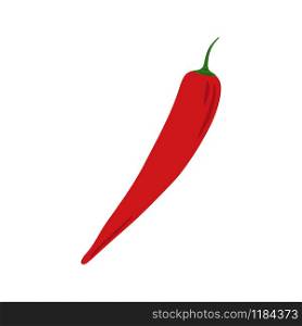 Doodle red chilli isolated on white background. Hand drawn cayenne pepper vegetable. Vegetarian healthy food. Fresh organic ingredient. Vector illustration. Doodle red chilli isolated on white background. Hand drawn cayenne pepper vegetable.