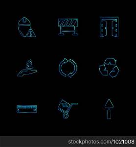 door , cart , scale hardware , tools , constructions , labour , icon, vector, design, flat, collection, style, creative, icons , wrench , work ,