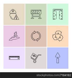 door , cart , scale hardware , tools , constructions , labour , icon, vector, design, flat, collection, style, creative, icons , wrench , work ,