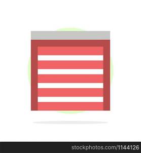 Door, City, Construction, House Abstract Circle Background Flat color Icon