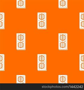 Door decoration pattern vector orange for any web design best. Door decoration pattern vector orange