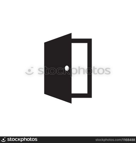Door graphic design template vector isolated illustration. Door graphic design template vector isolated