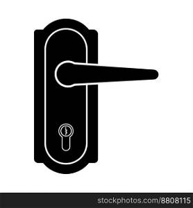 door handle icon logo vector design template