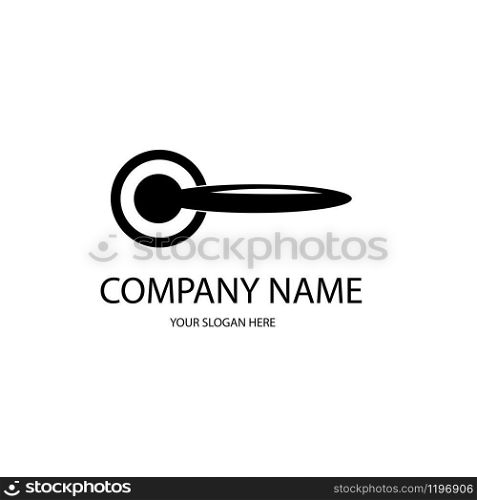door handle logo vector