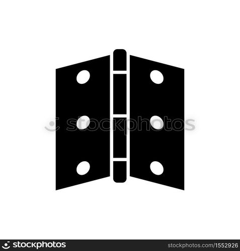 Door hinge icon trendy flat design