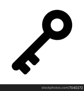door key, icon on isolated background