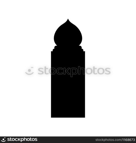 Door mosque icon design template vector illustration isolated