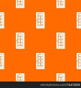 Door pattern vector orange for any web design best. Door pattern vector orange