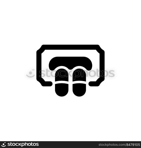doormat icon vector design templates white on background