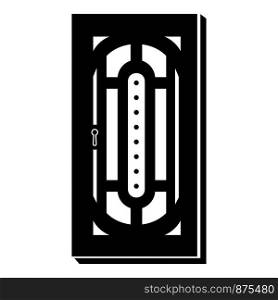 Doorway icon. Simple illustration of doorway vector icon for web. Doorway icon, simple style