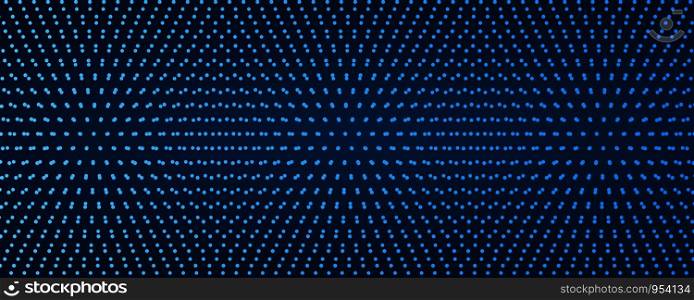 Dot pattern Abstract Modern dark blue line colored poster. Vector illustration