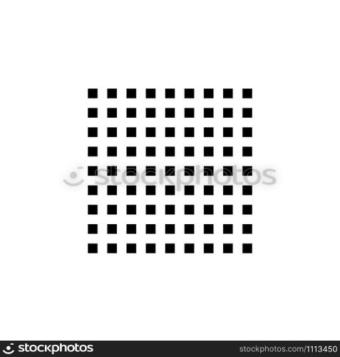 Dot Plus Rectangle Background Element