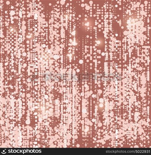 Dots background mosaic with light spots, disco shine design, vector.