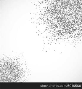 Dots vector background. Dots background abstract gray design vector illustration