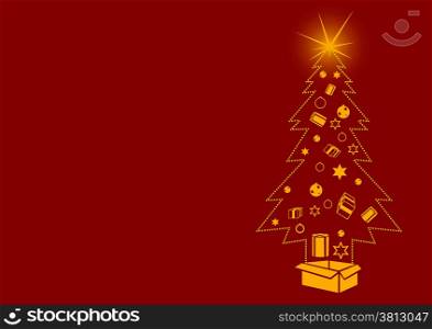 Dotted Christmas Tree