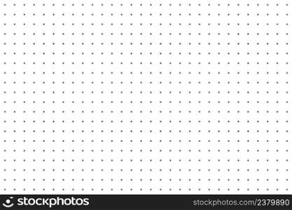 Dotted grid seamless pattern for bullet journal. Black point texture. Black dot grid for notebook paper. Vector illustration on white background.. Dotted grid seamless pattern for bullet journal. Black point texture. Black dot grid for notebook paper. Vector illustration on white background