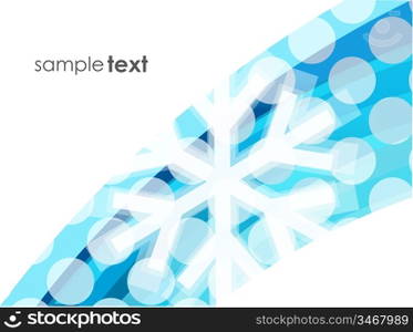 Dotted solid wave background