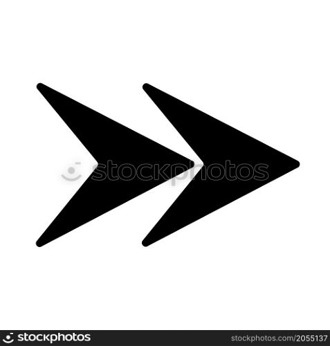 Double arrow icon. Movie element. App symbol. Transfer process. Exchange sign. Vector illustration. Stock image. EPS 10.. Double arrow icon. Movie element. App symbol. Transfer process. Exchange sign. Vector illustration. Stock image.