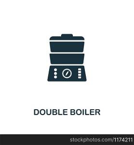 Double Boiler icon. Premium style design from household collection. UX and UI. Pixel perfect double boiler icon. For web design, apps, software, printing usage.. Double Boiler icon. Premium style design from household icon collection. UI and UX. Pixel perfect double boiler icon. For web design, apps, software, print usage.