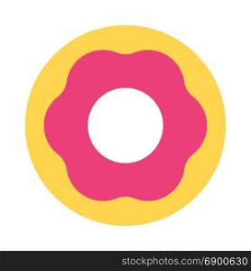 doughnut, icon on isolated background