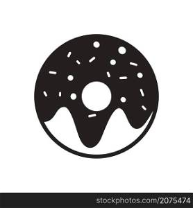 doughnut icon vector design templates white on templates