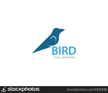 Dove Bird Logo Template vector