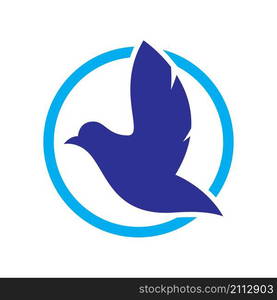 Dove logo images illustration design