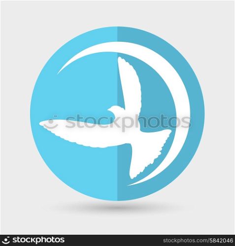 Dove of Peace Vector illustrationd