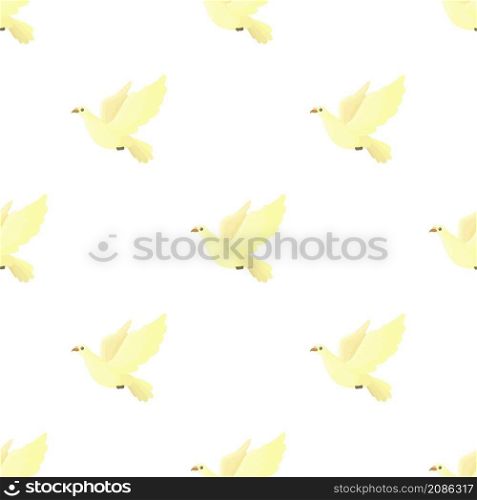 Dove pattern seamless background texture repeat wallpaper geometric vector. Dove pattern seamless vector