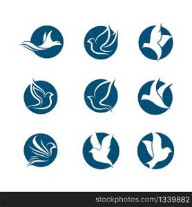 Dove vector icon illustration design