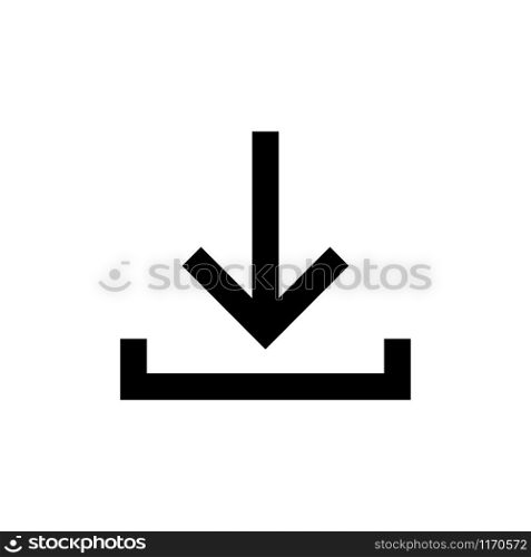 Download arrow signage icon trendy