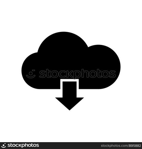 download - downloading icon vector design template