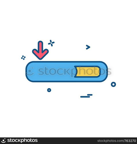 Download icon design vector