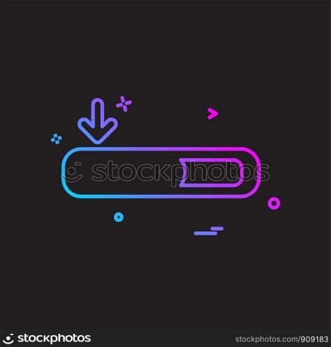Download icon design vector