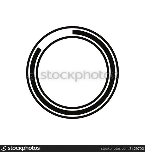 download icon Website Buffer Loader A spinning circle to download information on the website.