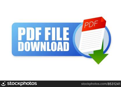 Download PDF file icon. Spreadsheet document type. Vector PDF icon. Download PDF file icon. Spreadsheet document type. Vector PDF icon.